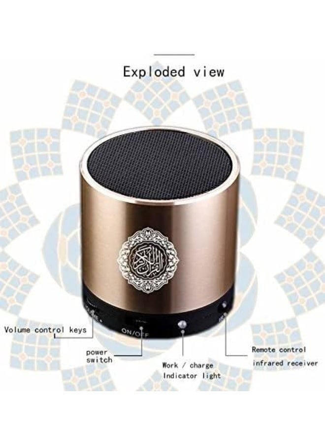 REBENUO Al holy quran speaker SQ200 with Remote Control musical instrument. - Image 4